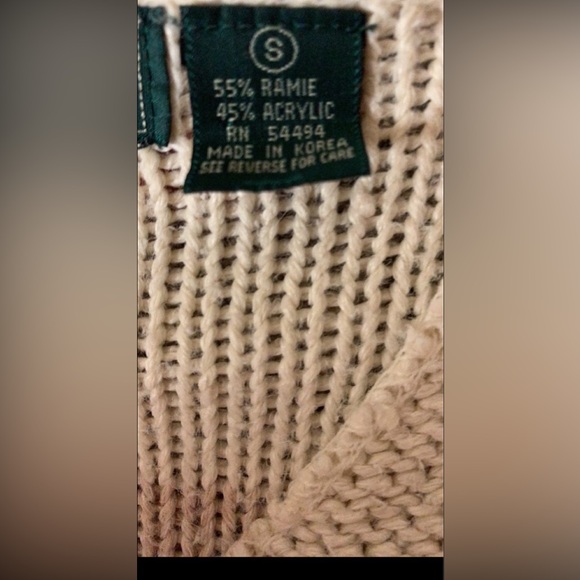 CHERRY STIX VINTAGE HAND-KNITTED SWEATER - Picture 5 of 6